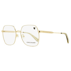Longchamp LGP Square Eyeglasses LO2148 771 Gold/Ivory 55mm